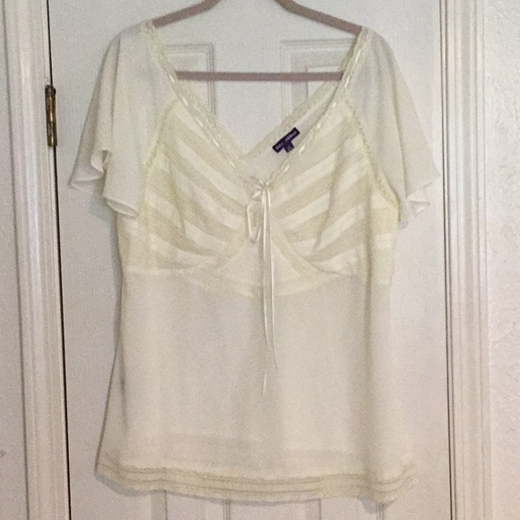 New Libby Edelman Shell Top - 1X - Picture 1 of 11